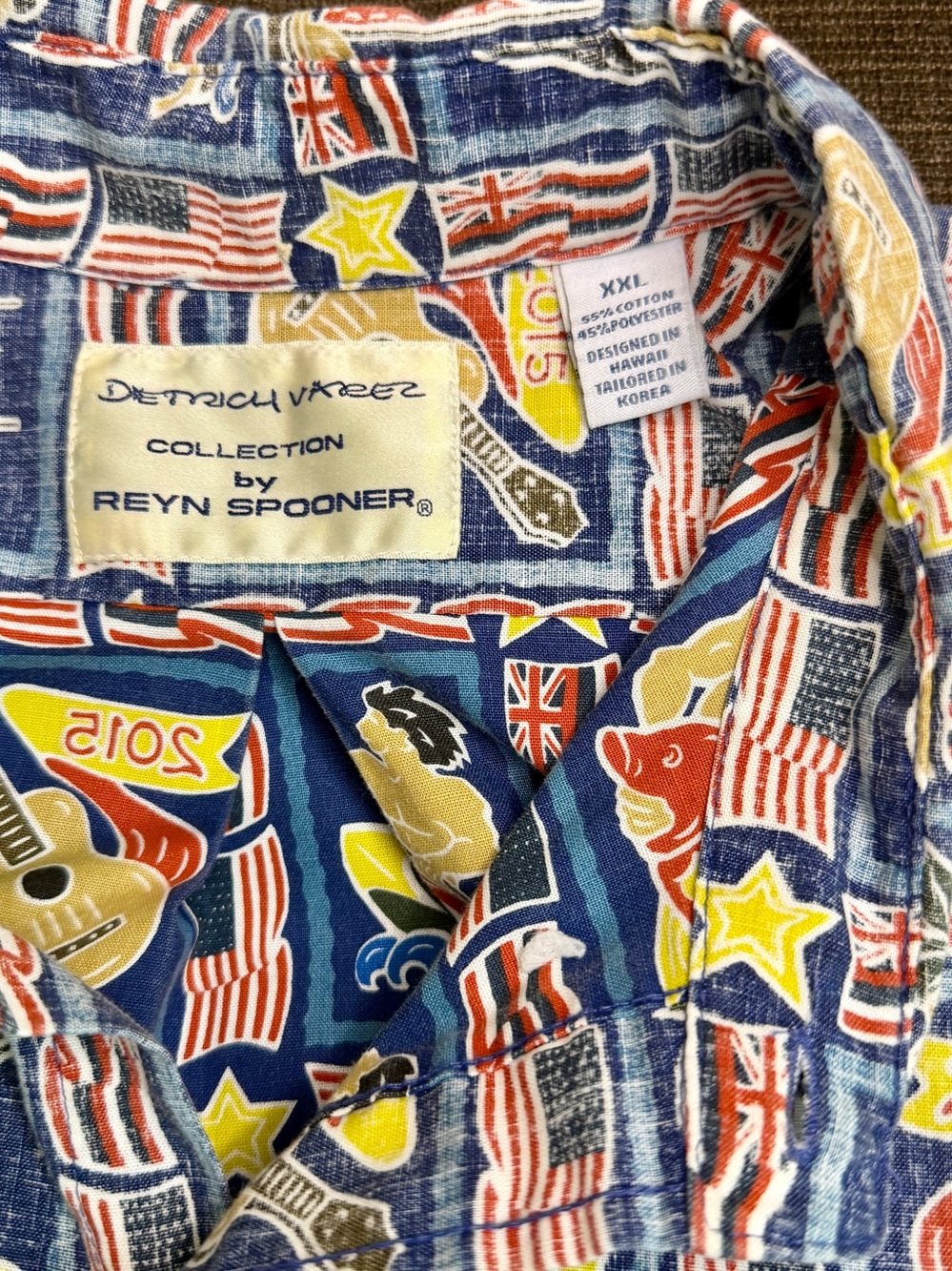 reyn spooner Limited Edition Dietrich Varez Size XXL (2XL) 4th of July. - Picture 4 of 4